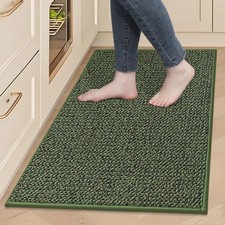 Kitchen Rugs 24"x36", Non-Slip Kitchen Mats for Floor, Super Absorbent and St...