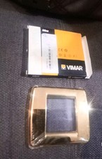 Vimar Idea Rondo' 17093.32 Placca 2 Moduli Oro Pozzetto Rotondo