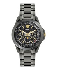 Versace Mens Gun 43mm Bracelet Fashion Watch
