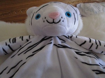 NEW Love By Emi Baby Music Lovey White Tiger Lullaby White Noise Plush Newborn