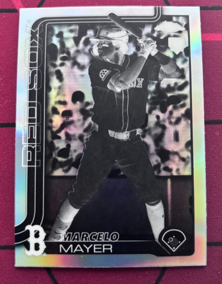 2025 Topps Chrome Update Series - Marcelo Mayer #USC9 Negative Refractor (RC)