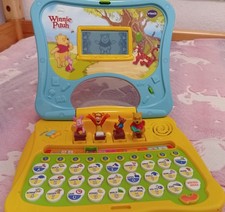VTech Winnie Puuh ABC Laptop Lerncomputer Kinder – wie neu – voll funktionsfähig