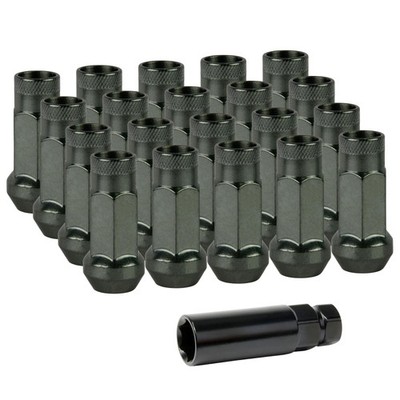 Lug Nuts Stahl M12x1,5 Radmuttern Titan für Honda Toyota Lexus Mazda Ford