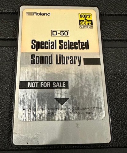 Roland D-50 Sound Card Used Special Selected Sound Library | eBay