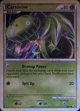 carnivine pokemon card value 009/163 Battle Styles Reverse Holo MINT Rapid Strike Carnivine - 012/159