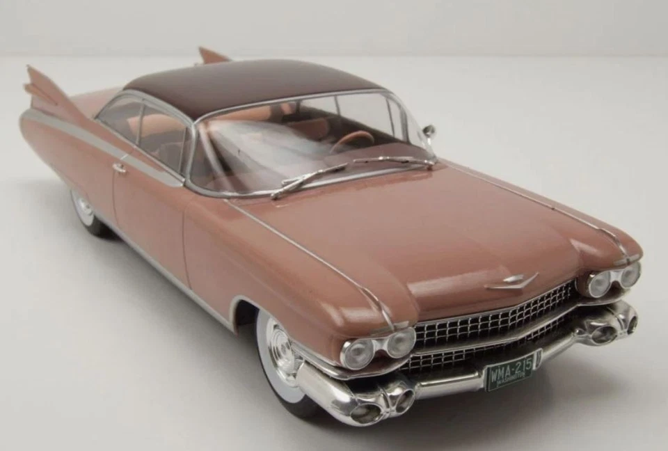 WHITEBOX - Voiture de 1959 couleur rose métallisé - CADILLAC Eldorado Seville... - Photo 3/4