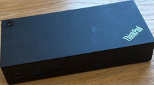 Lenovo ThinkPad USB-C Docking Station 40A9, Black, USB 3.0, VGA, Ethernet