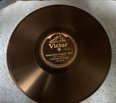 Victor Record 18768-A National Capitol Centennial March Marine Band 78 Rpm