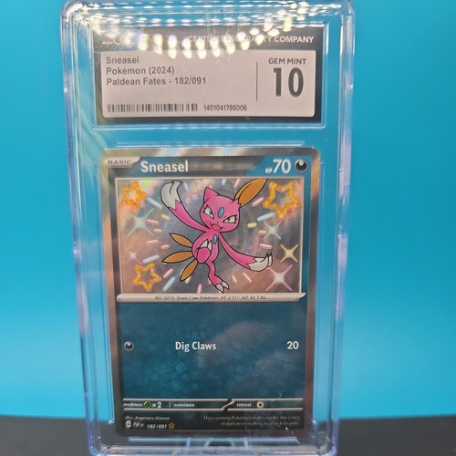 Sneasel graded CGC 10 for sale on eBay