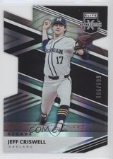 2020 Panini Elite Extra Edition 203rd Decade Die-Cut /203 Jeff Criswell #58 uk2