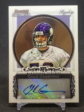2006 Bowman Sterling Chad Greenway Rookie RC Auto #BS-CG Vikings