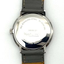 Junghans Silver Dial Max Bill Timepiece Wristwatch 027 Unisex Genuine 4