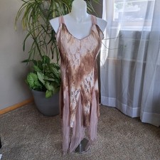 Vintage Fairycore Lace Dress Leotard Boho Pixie Woodland Fairy Balletcore Y2K XL