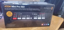Blackmagic Design Atem Mini Pro ISO HDMI Live Stream Switcher- New, unopened
