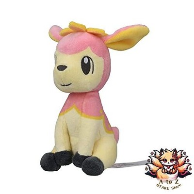 NEU Pokemon Center: Sitting Cuties: Deerling Spring Form Plüsch #585 - Japan