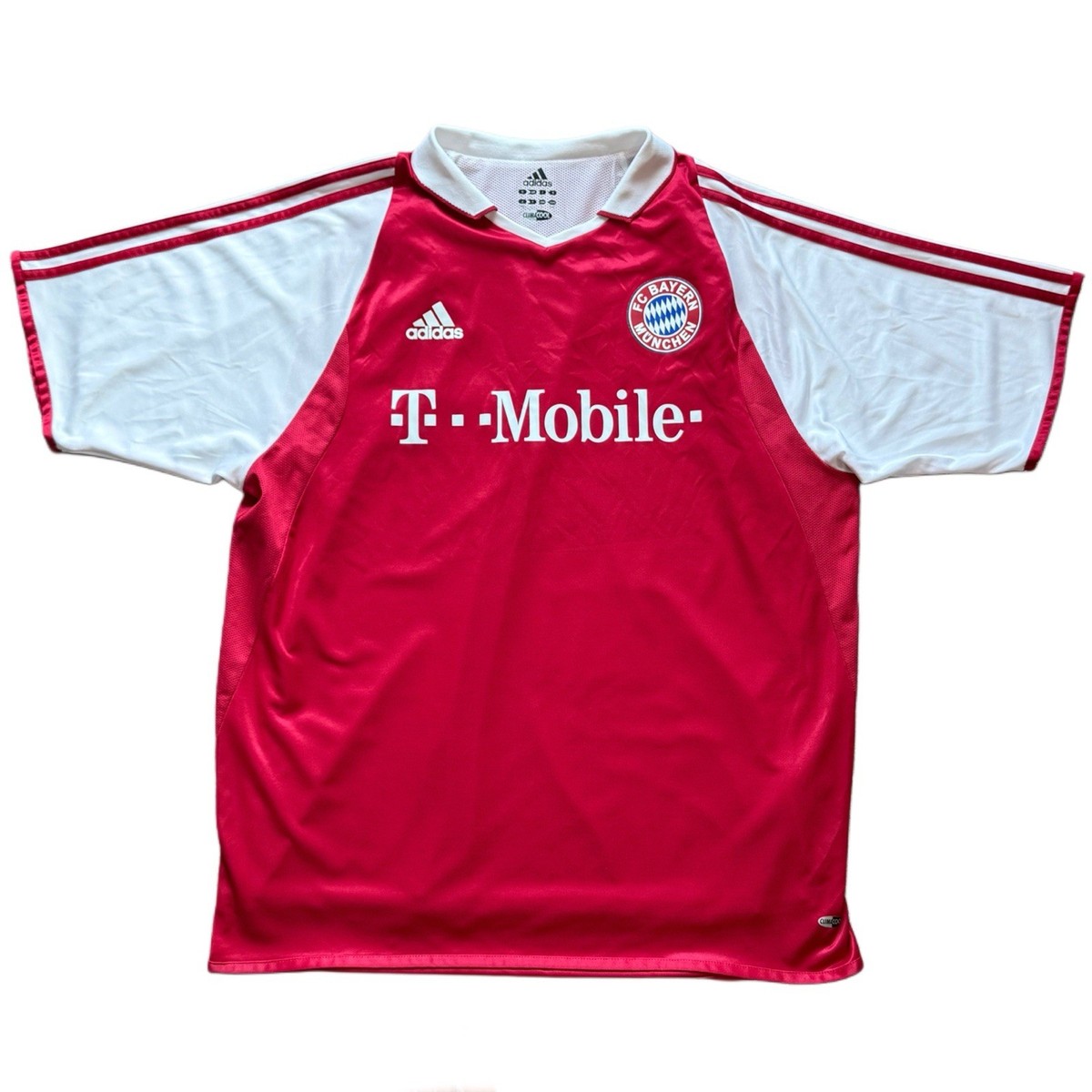 2003/04 Bayern Munich Authentic Home Jersey #10 Makaay Large