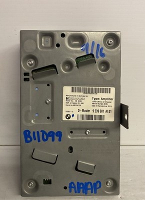 2008 - 2013 MINI COOPER Harman Becker Radio Amplifier 6512 9239601