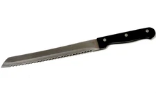 Chef Craft Select 8" Bread Knife, Stainless Steel Blade, Black Handle