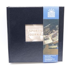 Sports Journal Photo Album Rich Leatherette 7.5" x 7.5" Cedar Key New