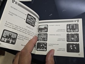 Authentic Shatterhand Nes Manual ONLY