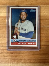 2025 Topps Heritage High Number - Anthony Santander #703 Chrome