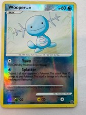 The Pokémon Company Wooper 118/132 Secret Wonders Reverse Holo Common 60 HP 2007 on eBay