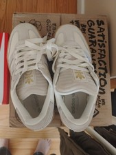 Adidas Samba Size 5 Gray  White- Gum sole