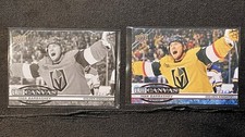 Ivan Barbashev UD Canvas Lot (2) | Black & White + Color | Golden Knights
