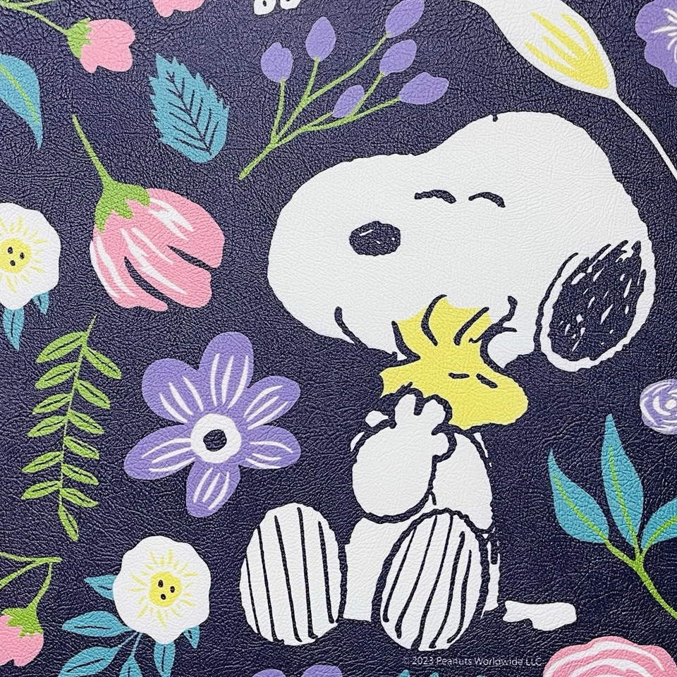 花生防疲劳厨房垫 18 英寸 x 30 英寸史努比伍德斯托克春花拥抱 — 第 2/4 张图片