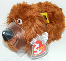 TY BEANIE BABIES REG sz 7" SECRET LIFE OF PETS Movie DUKE THE DOG PLUSH STUFFED