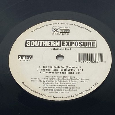 Southern Exposure The Real Table Top / Cause  N Much Damage Vinyl Rare LE-40263