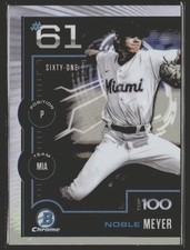 2025 Bowman #BTP-61 Noble Meyer Bowman Scouts Top 100