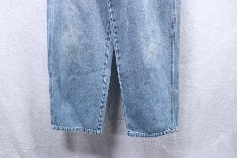 Женский комбинезон из джинсовой ткани Old Navy средний (32x28) легкий вареный гранж винтажный 90-е - Изображение 4 из 4