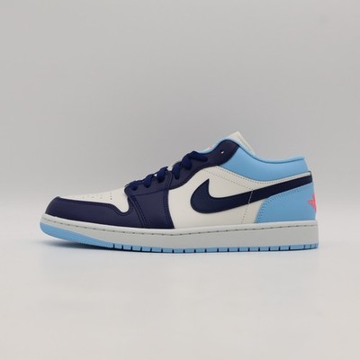 553558-149 Nike Air Jordan 1 Low Blue Chill (Men's) | eBay