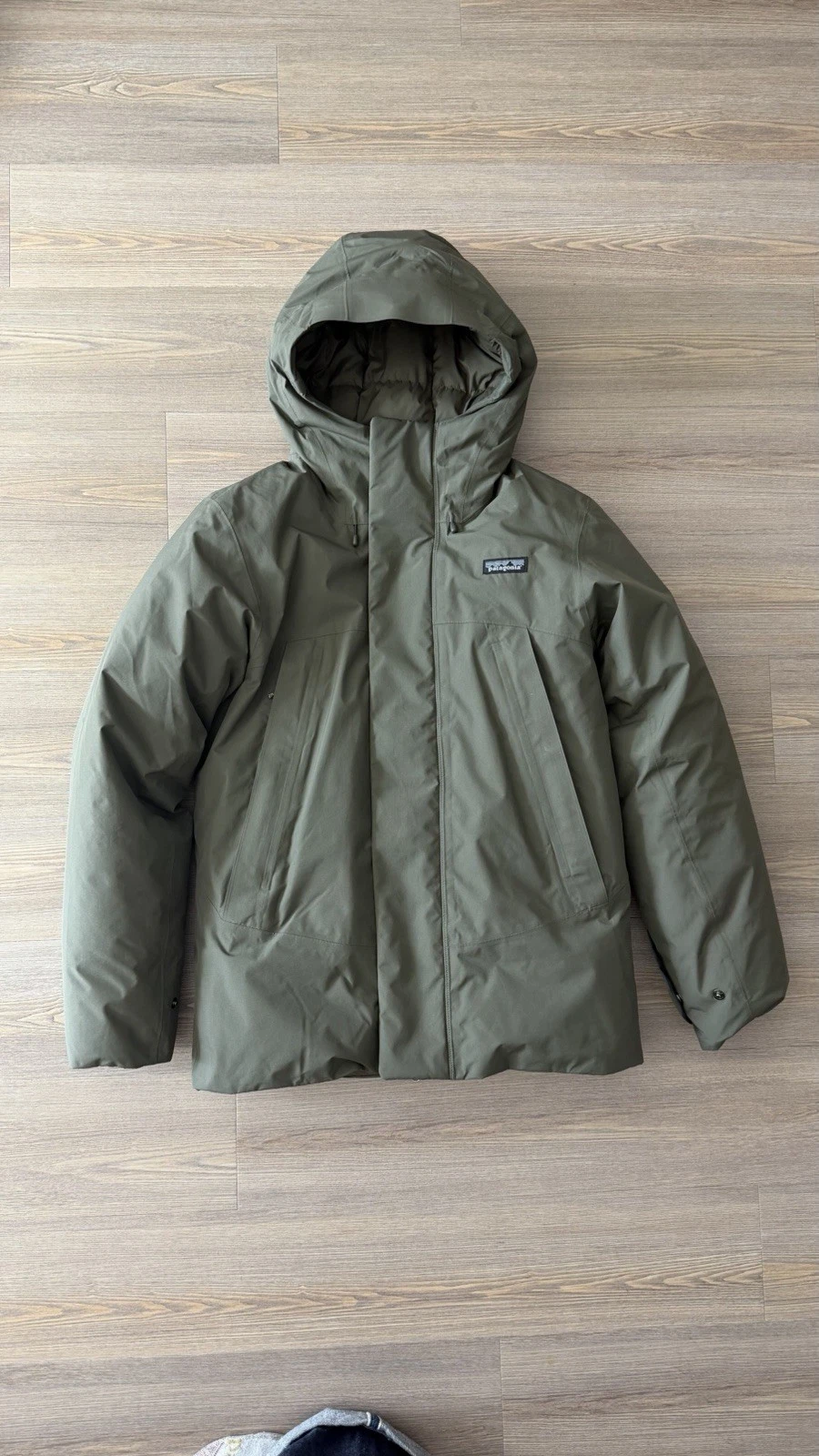 Patagonia Storm Shadow Parka Green Men's Size XS