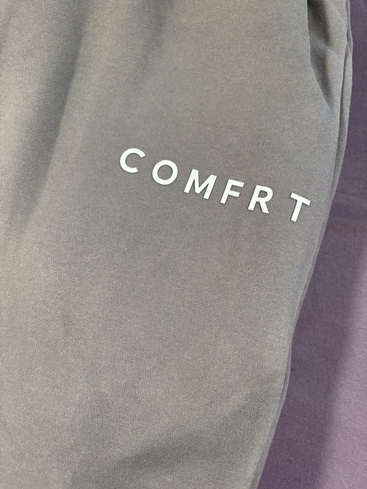 Comfrt Tranquil sweatpants Color- Charcoal Unisex Adult Size 3XL