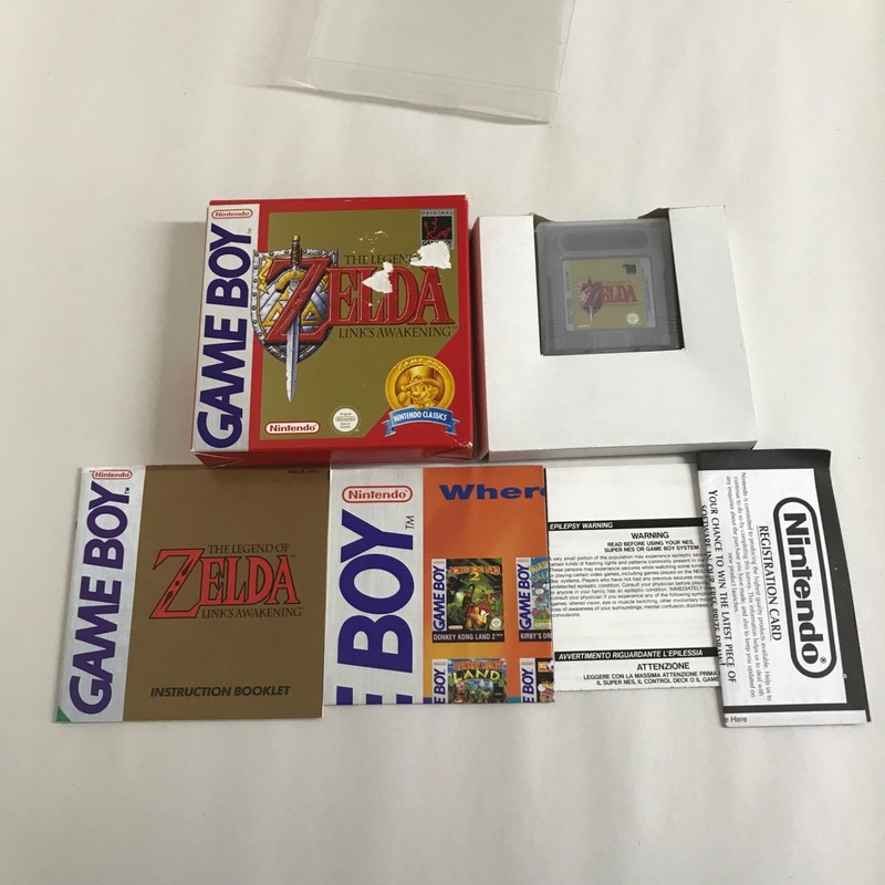 The Legend of Zelda Link's Awakening Game Boy Boxed Nintendo GB