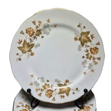  6x Colclough Avon Autumn Leaves Cake Dessert Plates 6¼" Bread Butter Set