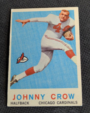 1959 Topps #105 John David Crow Chicago Cardinals Rookie Football Card-EX. rookie card picture