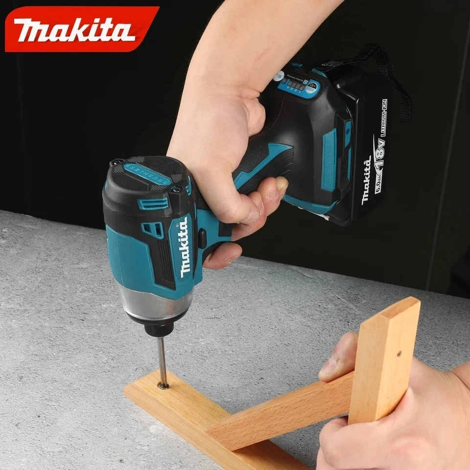 Makita DTD173 18V Brushless Impact Driver 180Nm Cordless Electric Drill Tool - Image 2 of 4
