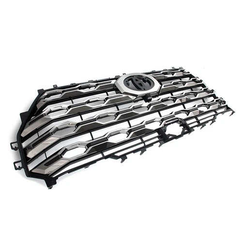 Parrilla de parachoques delantera cromada ahumada apta para Toyota Tundra Platinum 2022-2024 - Imagen 6 de 12