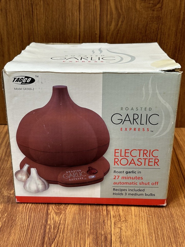 Tagco Roasted Garlic Express Electric Garlic Roaster Terra Cotta Gr300