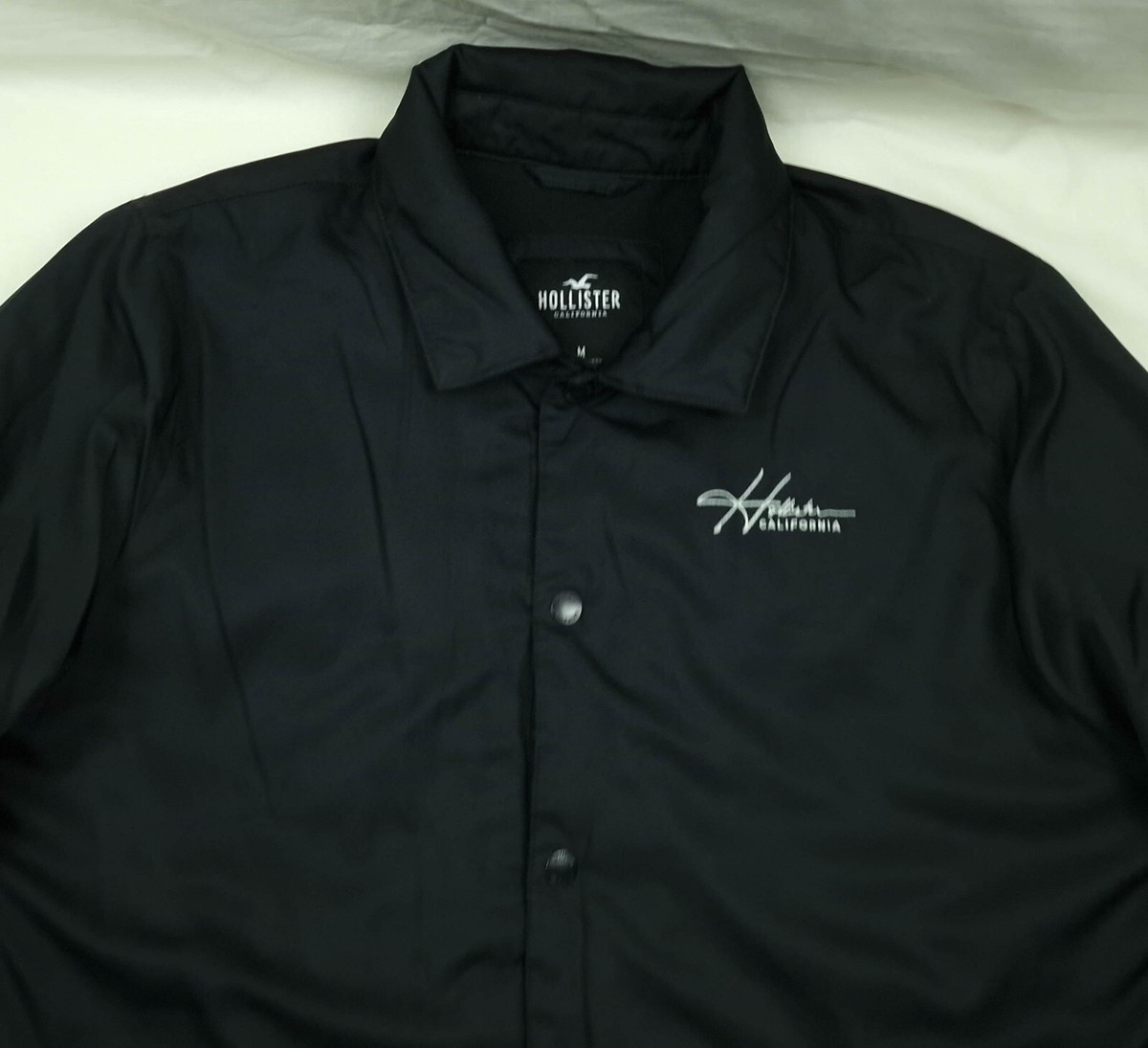 CHAQUETA HOLLISTER CALIFORNIA PARA HOMBRE FORRO POLAR TALLA M EN