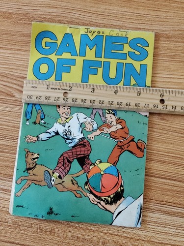Games of Fun 1934 K K Publications Super Rare Comic Book Elmer - Picture 23 of 23