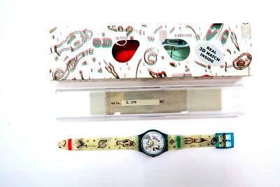 スウォッチSWATCH １９９６／３Ｄ　ＥＸＰＥＲＩＥＮＣＥ Swatch Watch Originals 1996 3D EXPERIENCE GL108 Collectors