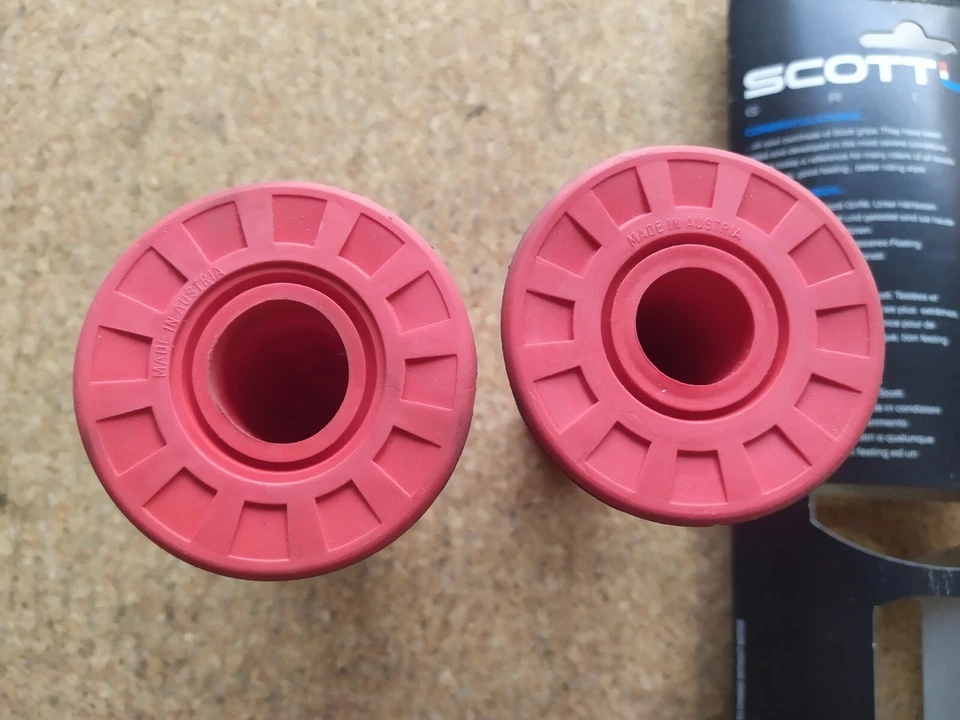 Empuñaduras manillar motocross Scott NOSvintage KTM KX RM CR YZ 125 250 500 Foto 4 de 4