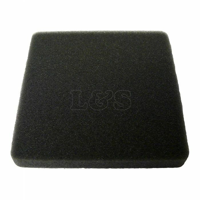 Air Filter, Foam 90 x 90mm fits Honda GXH50 Engine - Replaces 17211-ZM7-000