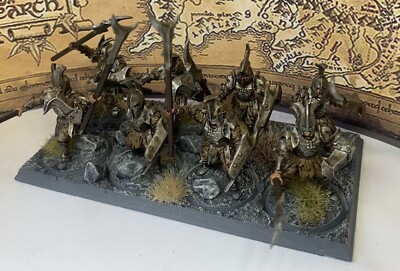 DD021 Uruk orks orc Krieger Captain LotR Tabletop 28mm fantasy hobbit Mittelerde