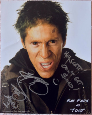 X-Men Ray Park (Toad) Original Hand Signed Photo 8