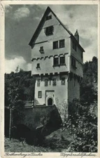 Old postcard Rothenburg - Topplerschlosschen GERMANY (1074691)